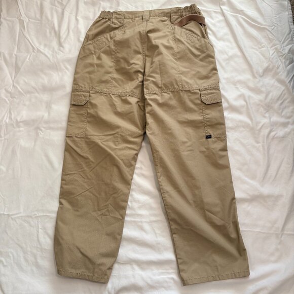 🔥 TACTICAL TOUGHNESS! 5.11 Tactical Taclite Pro Pants – Stone – 36 x 30 🔥 - Picture 2 of 5